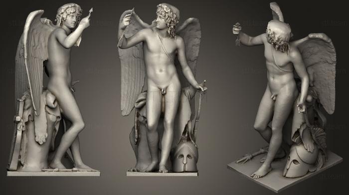 Статуи античные и исторические Cupid Triumphant